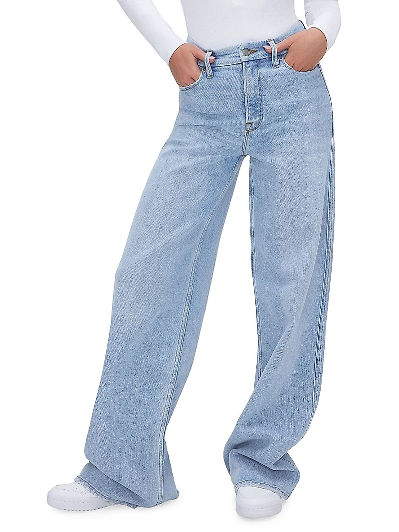 Good Skate Mid-Rise Straight Jeans