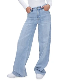 Good Skate Mid-Rise Straight Jeans