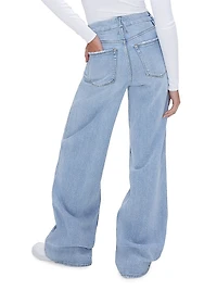Good Skate Mid-Rise Straight Jeans