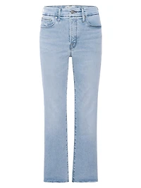 Good Legs Cropped Mini Boot-Cut Jeans