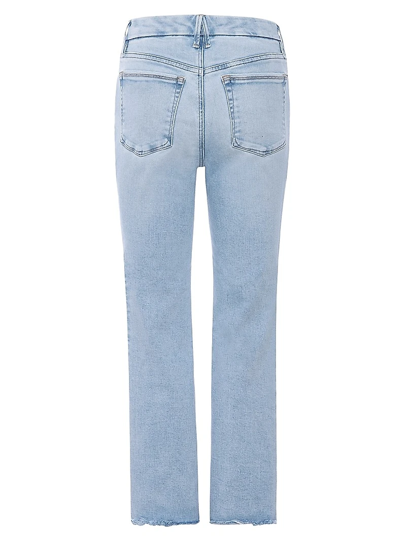 Good Legs Cropped Mini Boot-Cut Jeans