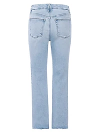 Good Legs Cropped Mini Boot-Cut Jeans