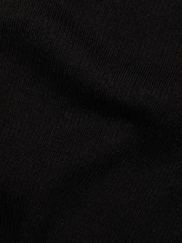 Italia Rib-Knit V-Neck Sweater