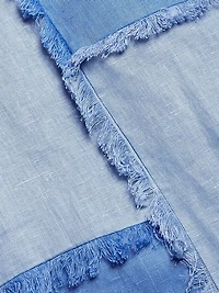 Thalassa Patchwork Linen Handkerchief Dress