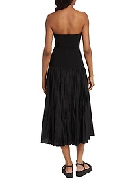 Jaxon Strapless Drop-Waist Dress