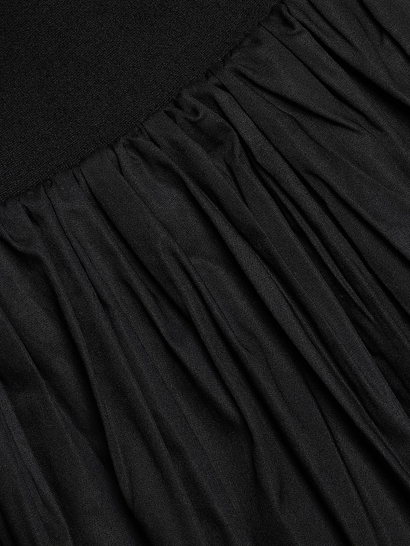 Jaxon Strapless Drop-Waist Dress