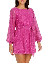 Summer Kirsi Apploquè Minidress