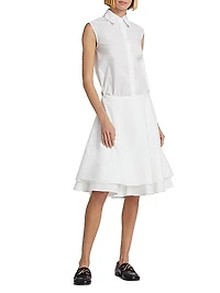 Cindy Poplin Shirtdress