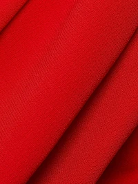 Crepe Twist-Back Gown