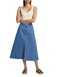 Jules Rib-Knit Sleeveless Top