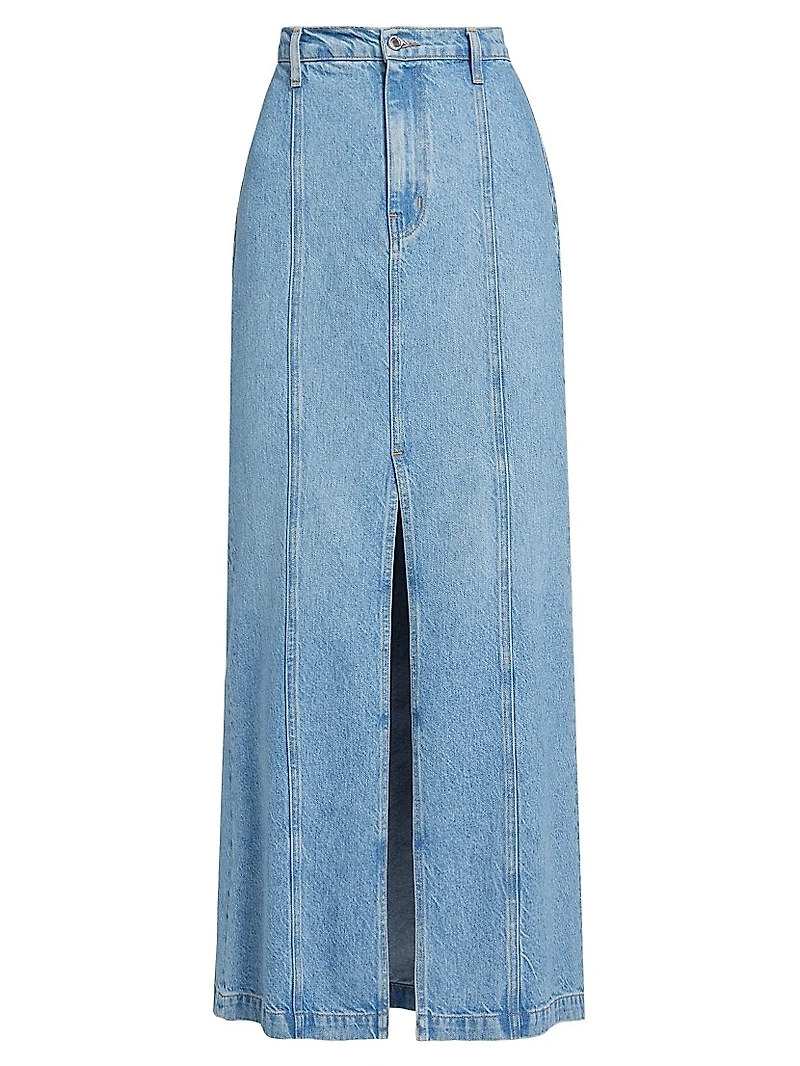 Zoe Denim Maxi Skirt