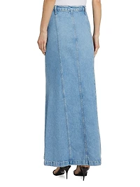 Zoe Denim Maxi Skirt