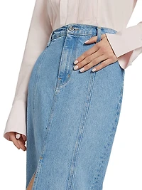 Zoe Denim Maxi Skirt