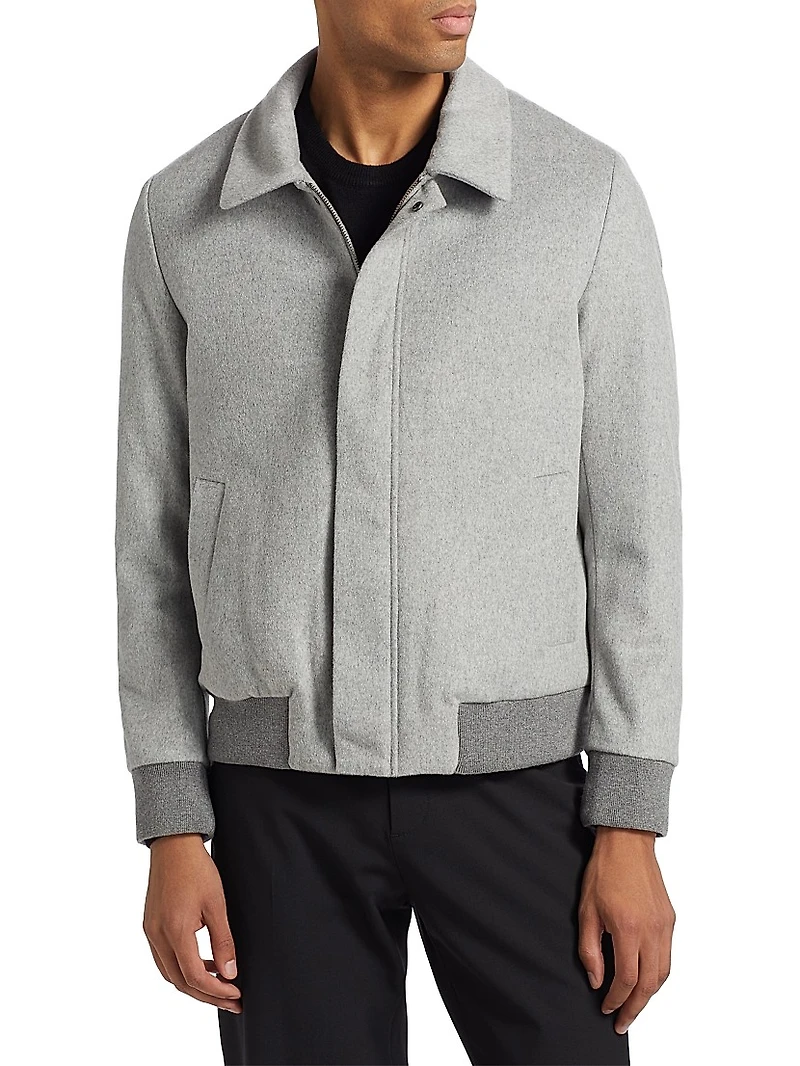 COLLECTION Wool-Blend Shirt Jacket