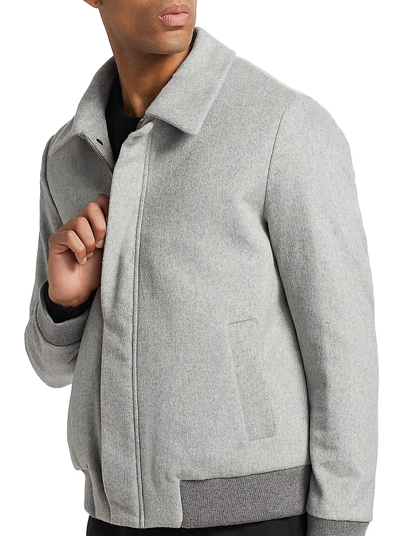 COLLECTION Wool-Blend Shirt Jacket