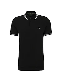 Stretch Cotton Slim Fit Polo Shirt