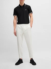 Stretch Cotton Slim Fit Polo Shirt