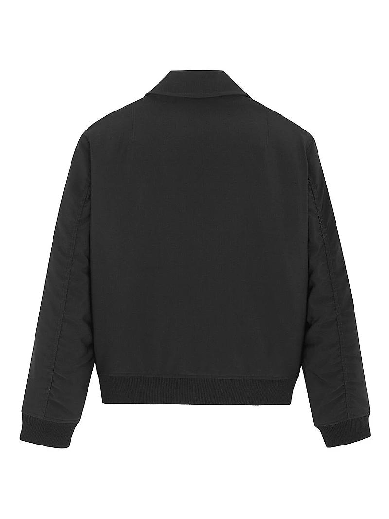 Bomber Jacket Faille