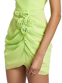 Holly Rosette Minidress