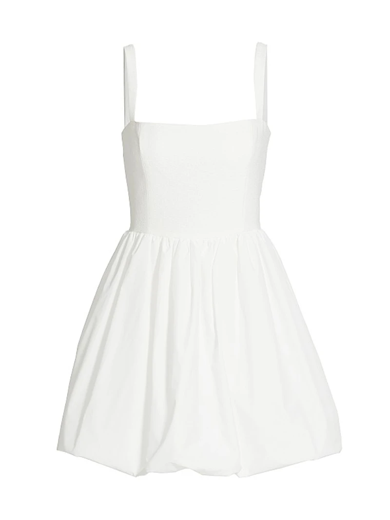 Christine Bubble-Hem Minidress