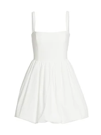 Christine Bubble-Hem Minidress