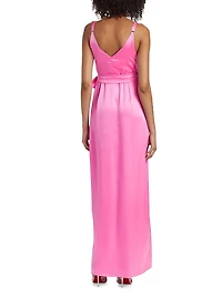 Liberty Silk Wrap Gown
