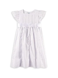 Baby Girl's, Little Girl's & Girl's Cotton-Blend Belted Dress