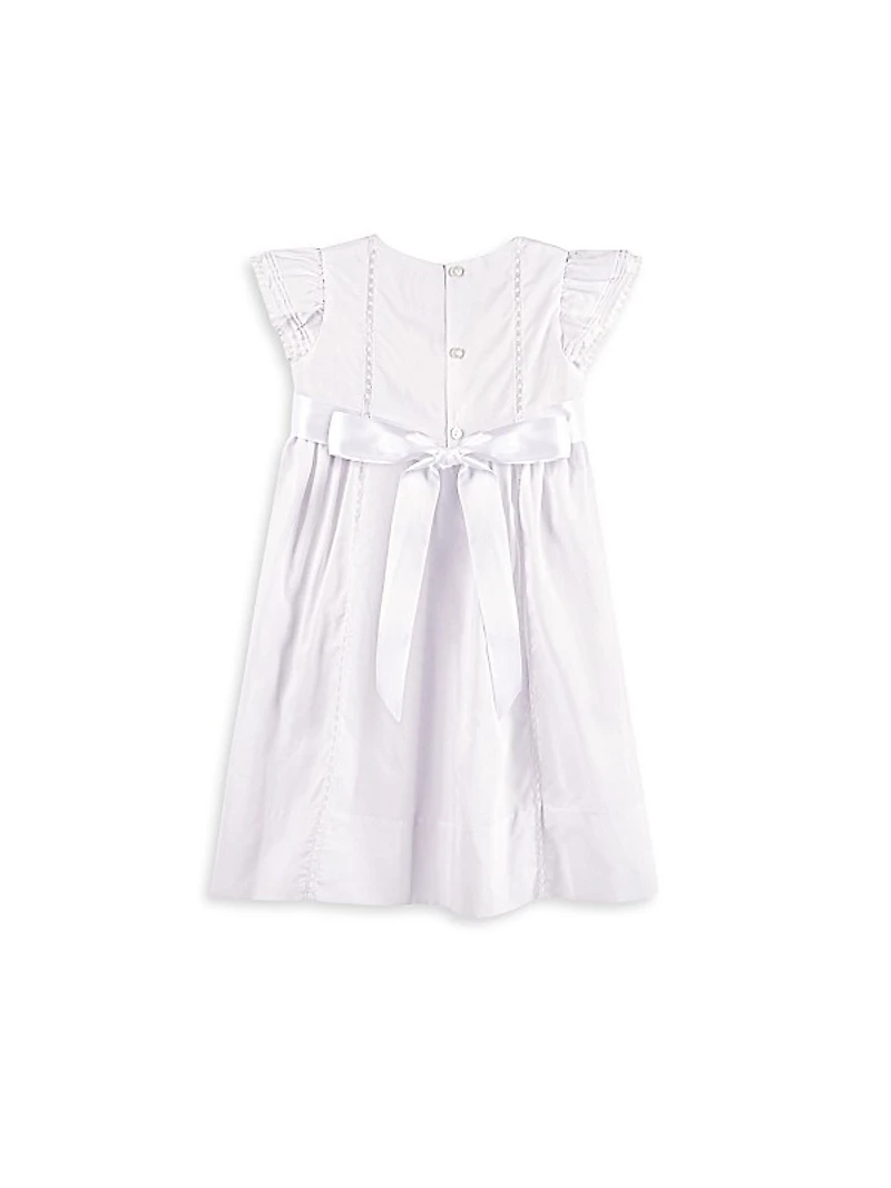 Baby Girl's, Little Girl's & Girl's Cotton-Blend Belted Dress