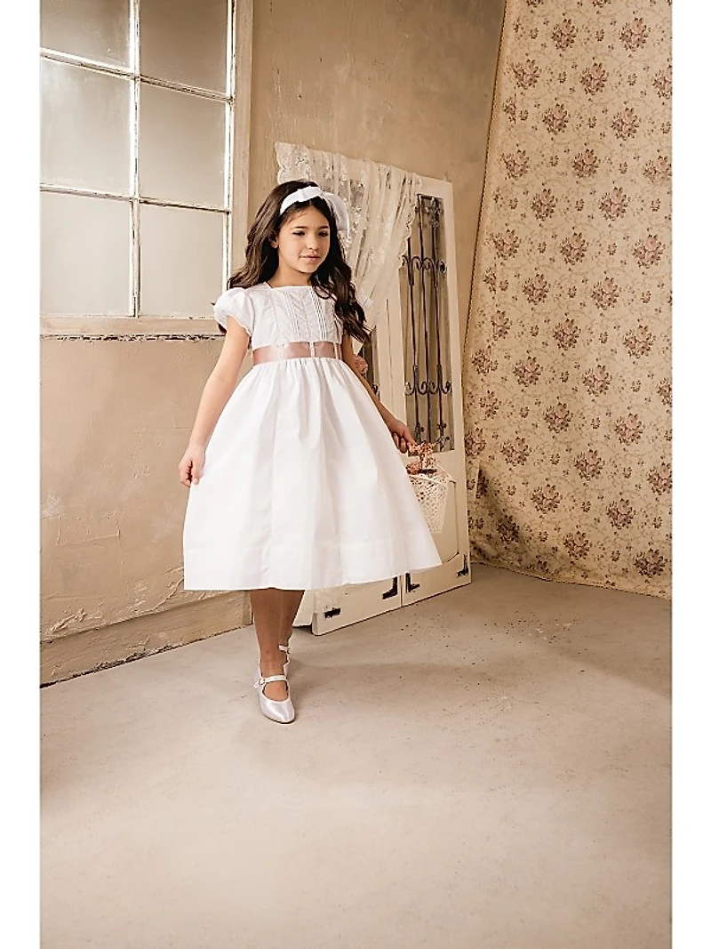 Baby Girl's, Little Girl's & Girl's Cotton-Blend Belted Dress