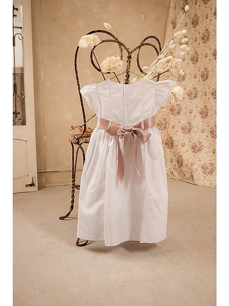 Baby Girl's, Little Girl's & Girl's Cotton-Blend Belted Dress