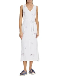 Loretta Floral Midi-Dress