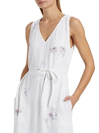 Loretta Floral Midi-Dress