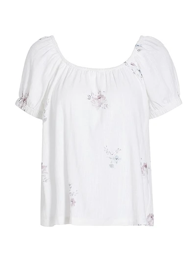 Farrah Floral Off-The-Shoulder Blouse