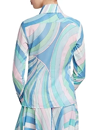 Very Vivara Printed Cotton Muslin Shirt