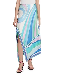 Very Vivara Silk Maxi Skirt