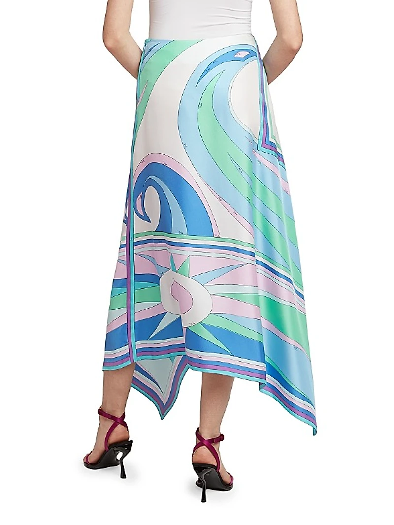 Very Vivara Silk Maxi Skirt