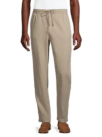 Callum Cotton-Blend Pants