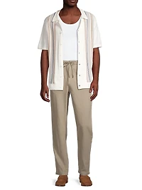 Callum Cotton-Blend Pants