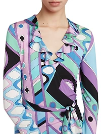 Very Vivara Long-Sleeve Midi-Dress