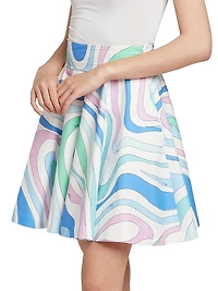 Very Vivara Cotton Poplin Miniskirt