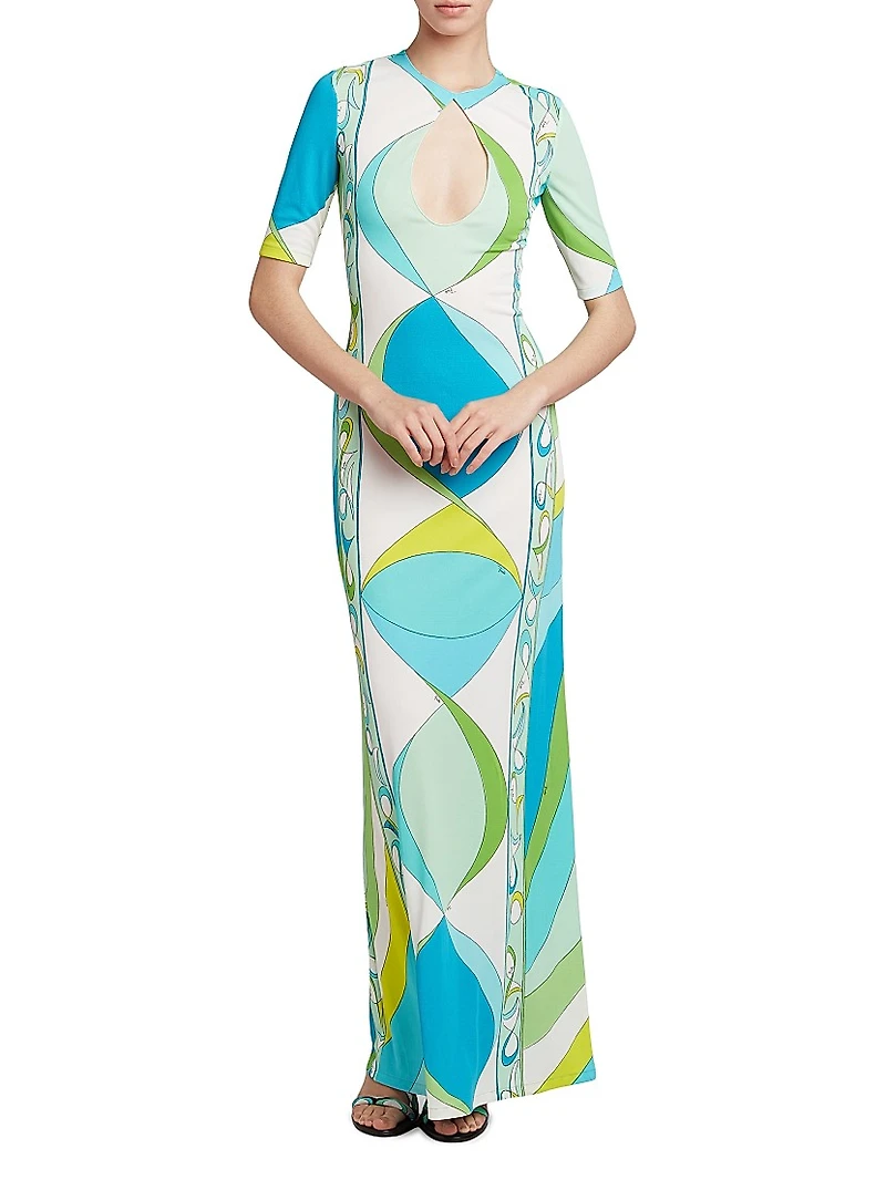 Very Vivara Jersey Column Maxi Dress