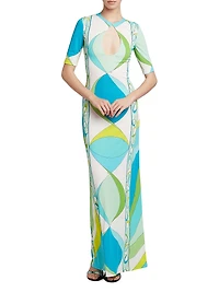Very Vivara Jersey Column Maxi Dress