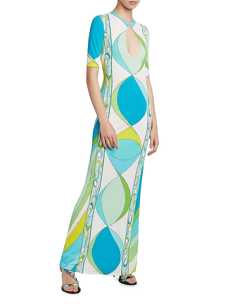 Very Vivara Jersey Column Maxi Dress