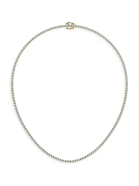 14K Yellow Gold & Lab-Grown Diamond Tennis Necklace/5.00-20.00 TCW