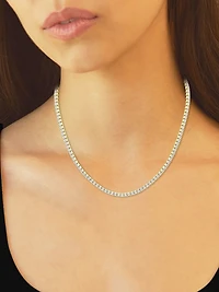 14K Yellow Gold & Lab-Grown Diamond Tennis Necklace/5.00-20.00 TCW