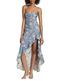 Alyse Floral Asymmetrical Dress