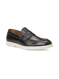 Ettore Leather Penny Loafers