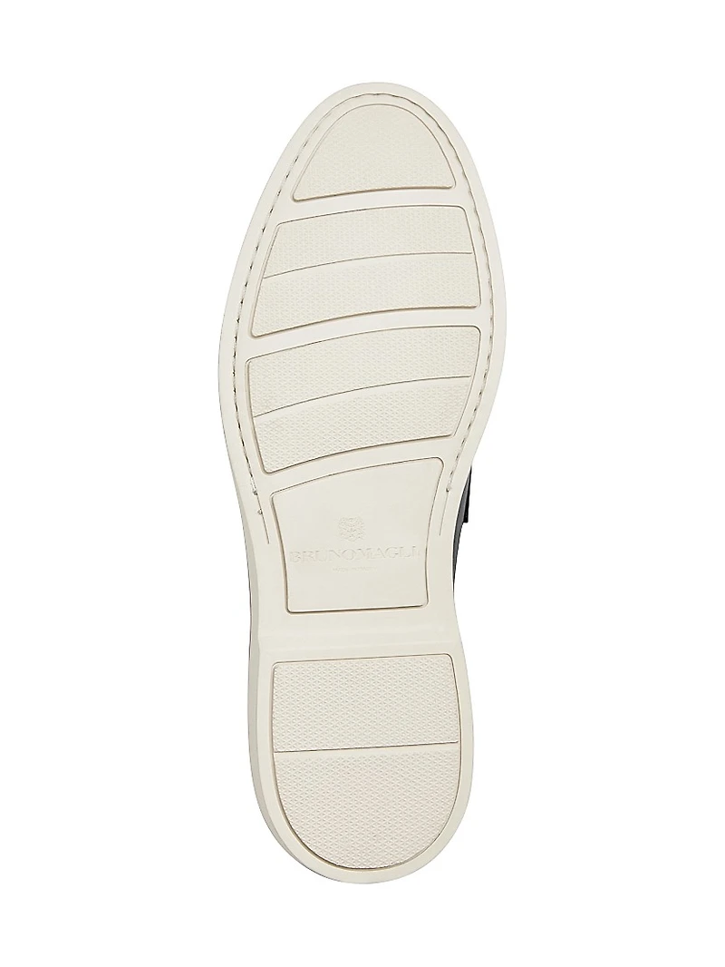 Ettore Leather Penny Loafers