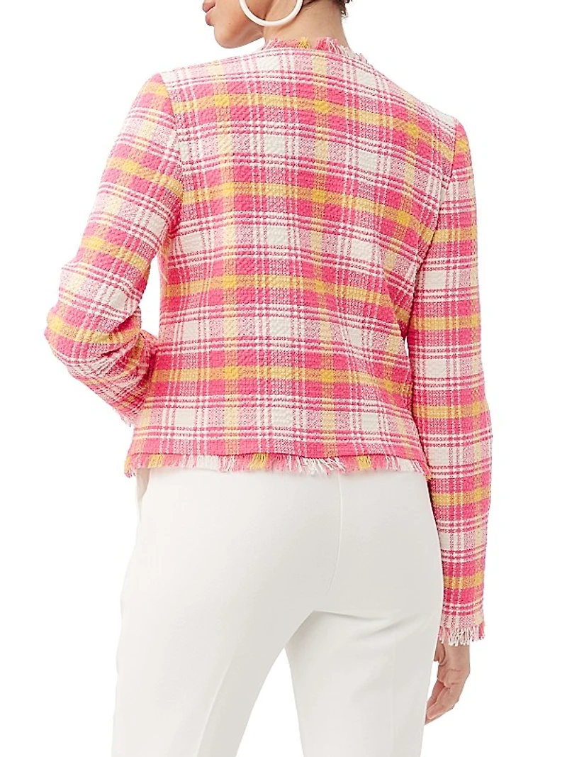 Rocco Plaid Tweed Jacket