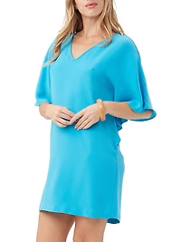 Country Club Crepe Minidress